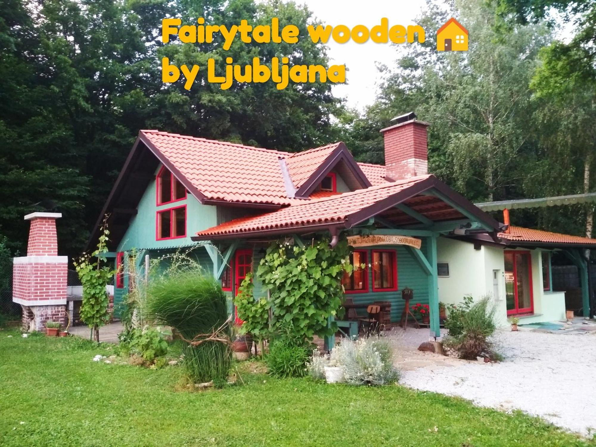 فيلا Fairytale Wooden House By Ljubljana غروسوبلي المظهر الخارجي الصورة
