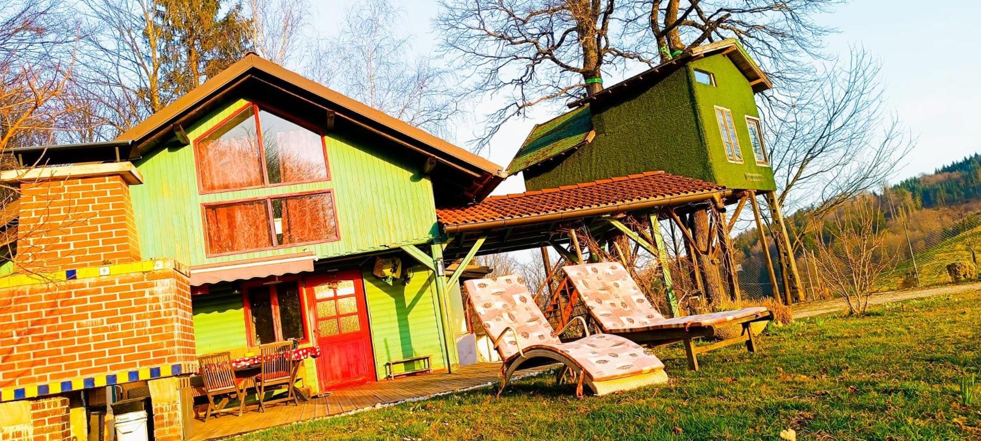 فيلا Fairytale Wooden House By Ljubljana غروسوبلي المظهر الخارجي الصورة