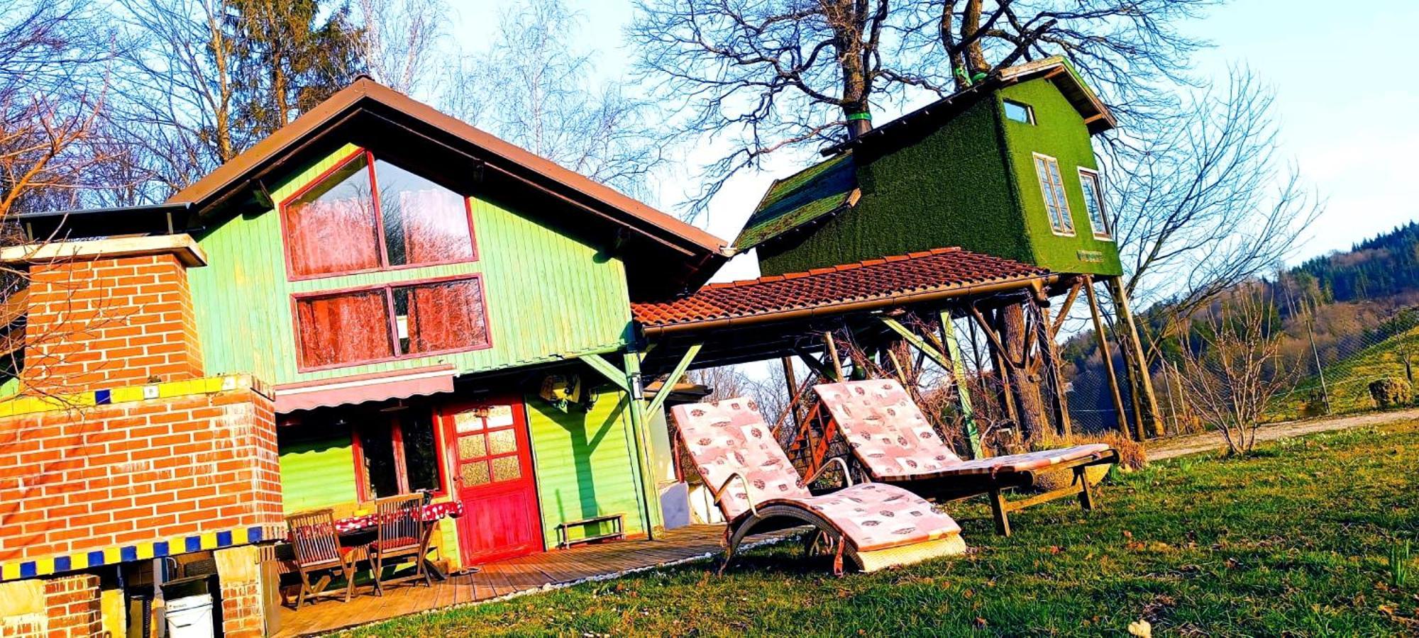 فيلا Fairytale Wooden House By Ljubljana غروسوبلي المظهر الخارجي الصورة