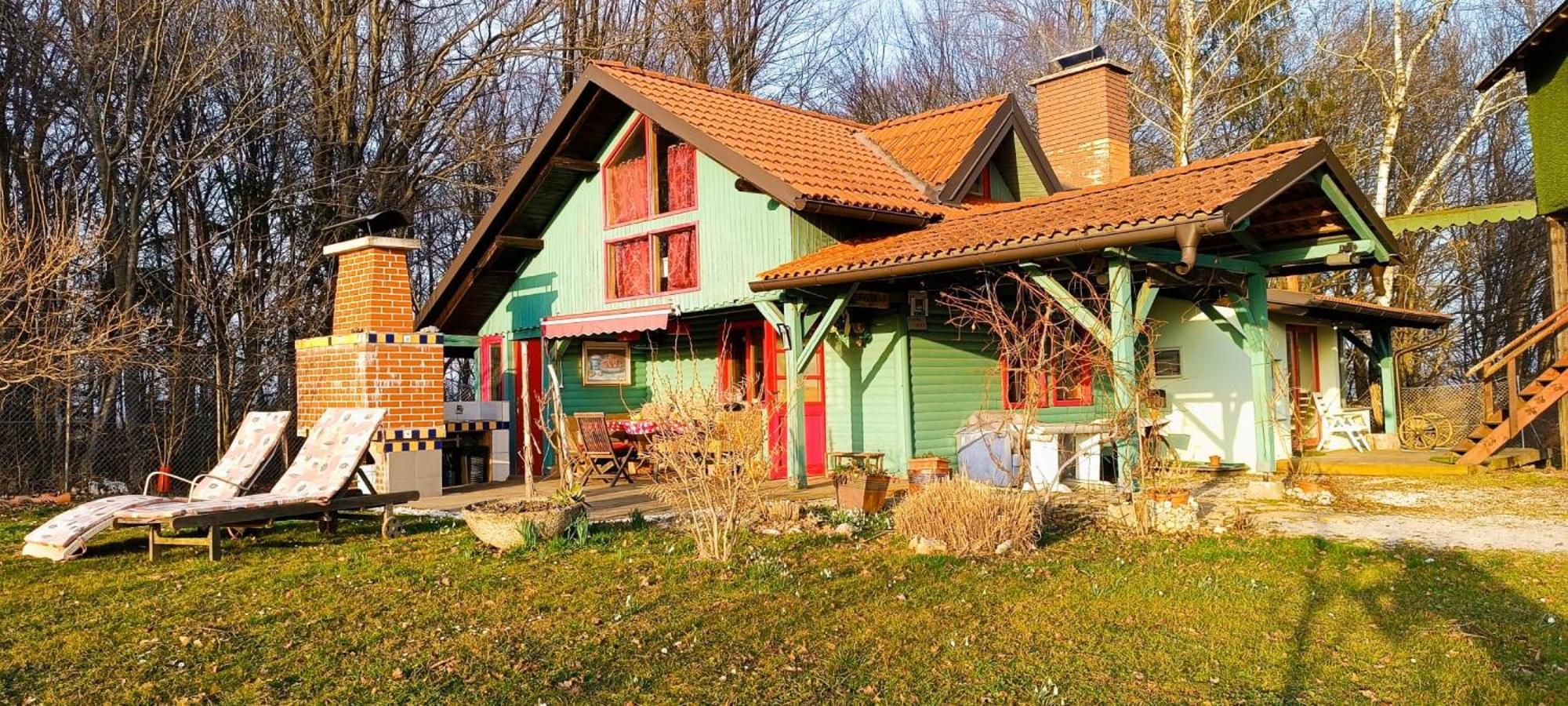 فيلا Fairytale Wooden House By Ljubljana غروسوبلي المظهر الخارجي الصورة